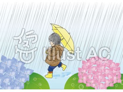 霧雨イラスト/無料イラストなら「イラストAC」