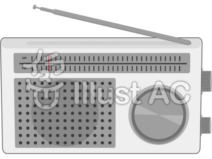 ラジオ番組イラスト 無料イラストなら イラストac