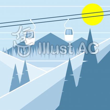 ロープウェイイラスト 無料イラストなら イラストac