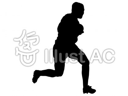 ラグビーシルエットイラスト 無料イラストなら イラストac