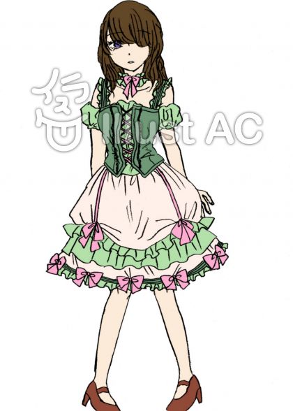 ロリータ服イラスト 無料イラストなら イラストac