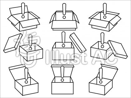 びっくり箱イラスト 無料イラストなら イラストac