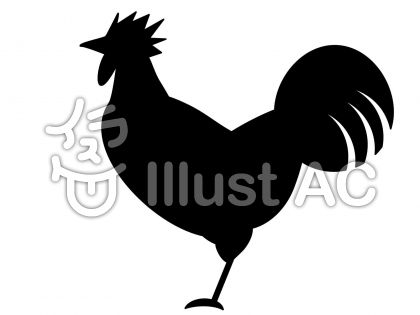 Hd限定 かっこいい 鶏 イラスト 白黒