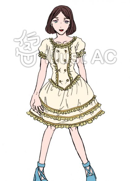 ロリータ服イラスト 無料イラストなら イラストac