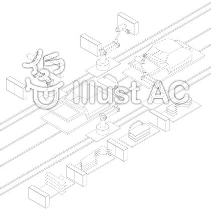 生産ラインイラスト 無料イラストなら イラストac