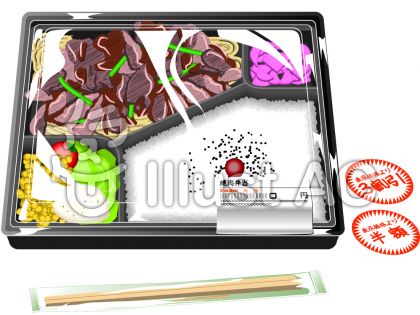 焼肉弁当イラスト 無料イラストなら イラストac