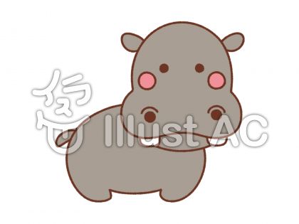 70以上 かば イラスト 簡単 動物画像無料