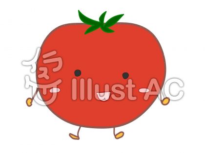 トマト キャラクター フリー