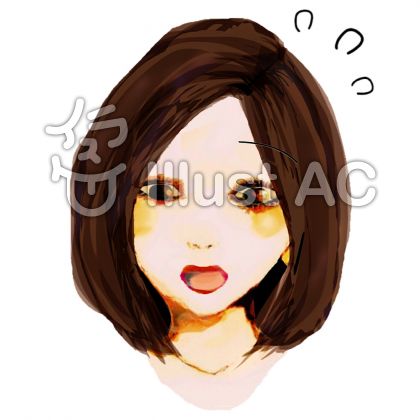 ワンレンイラスト 無料イラストなら イラストac