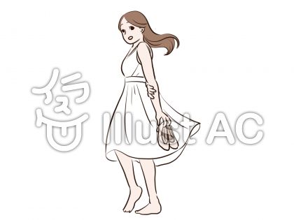 はだしイラスト 無料イラストなら イラストac