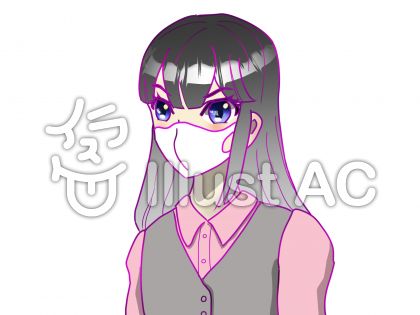 ボサボサ ロング イラスト イラスト画像検索エンジン