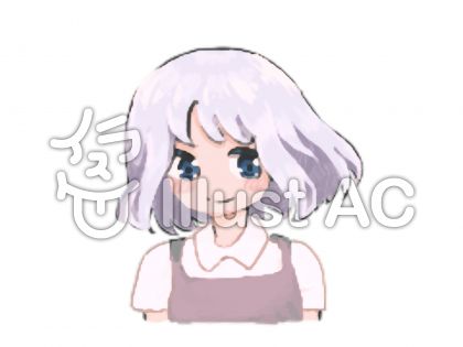 ショートボブイラスト 無料イラストなら イラストac