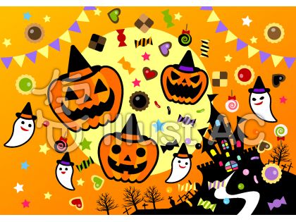 ハロウィンイラスト 無料イラストなら イラストac