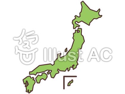 選択した画像 おしゃれ 日本地図 イラスト かわいい たつく