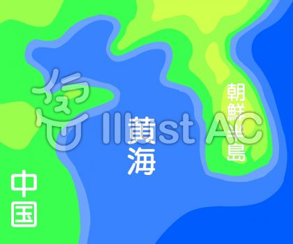 韓国地図イラスト 無料イラストなら イラストac