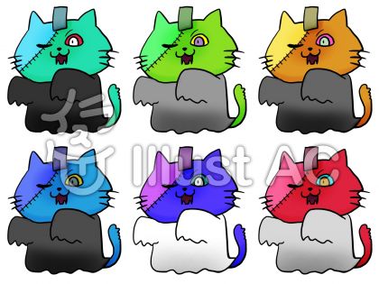 化け猫イラスト 無料イラストなら イラストac