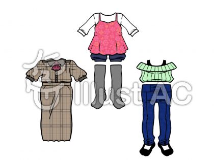 オフショルダーイラスト 無料イラストなら イラストac