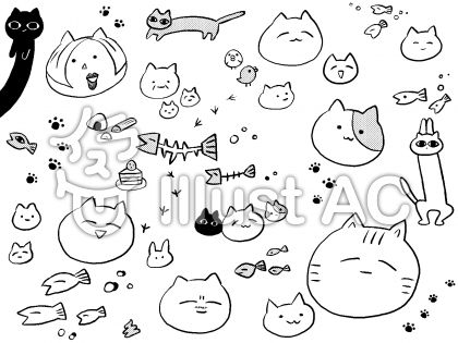 猫の顔イラスト 無料イラストなら イラストac