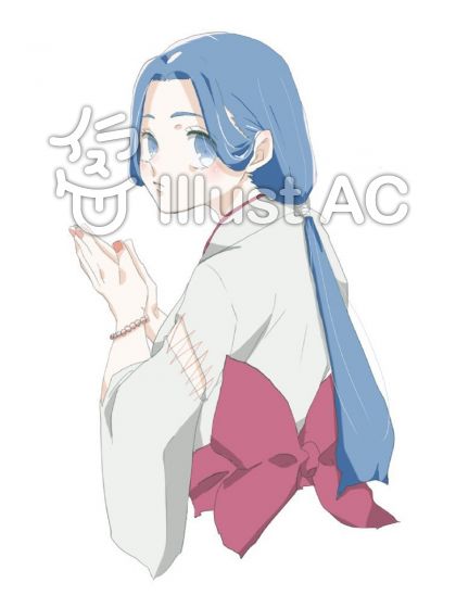 巫女服イラスト 無料イラストなら イラストac