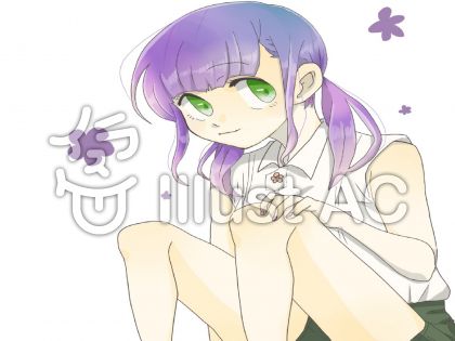 アニメ顔イラスト 無料イラストなら イラストac