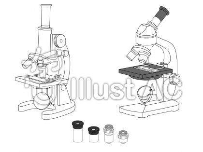画像をダウンロード 顕微鏡 イラスト 書き方 家のイラスト