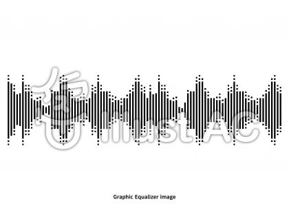 音声入力 周波数 声 音楽 グラフイラスト No 無料イラストなら イラストac