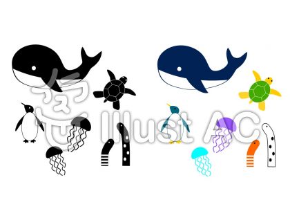 クジラシルエットイラスト 無料イラストなら イラストac
